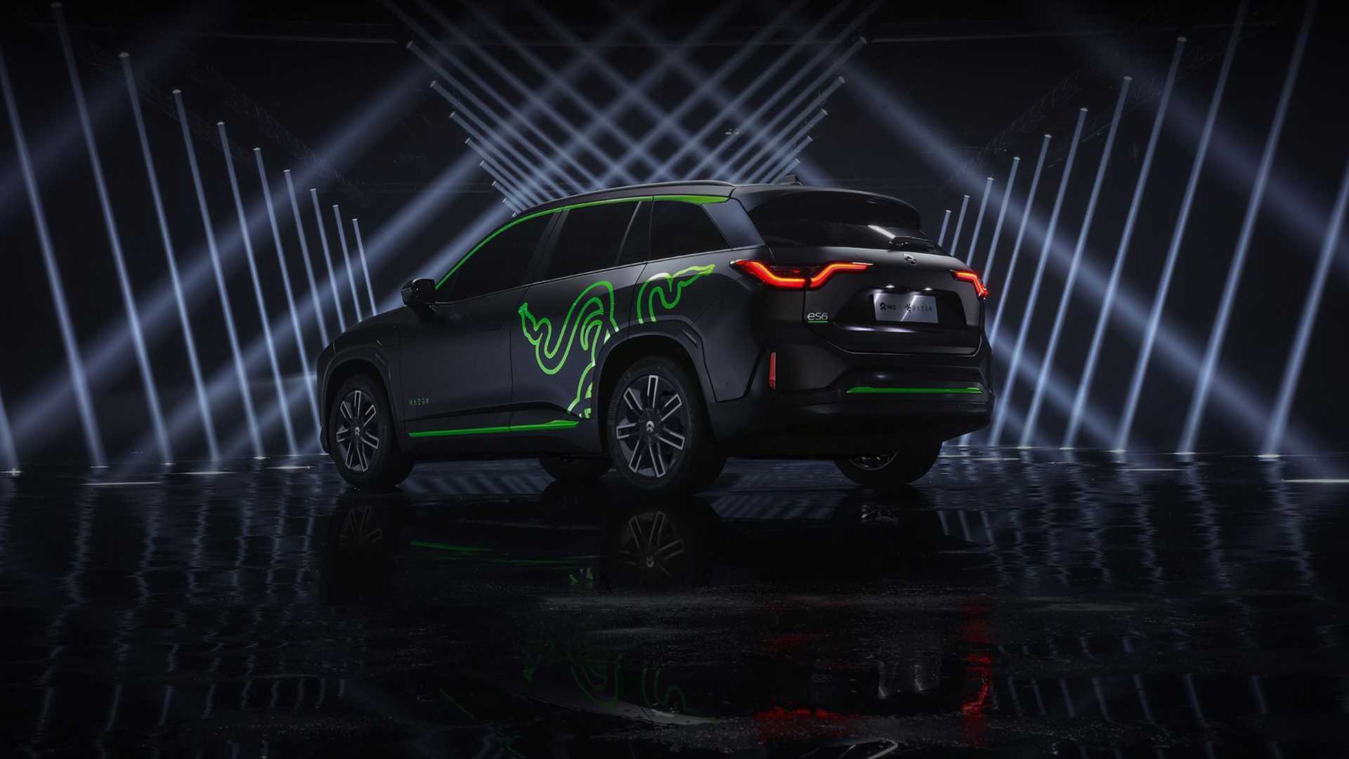 NIO и Razer представили электрический кроссовер для геймеров NIO и Razer представили электрический кроссовер для геймеров