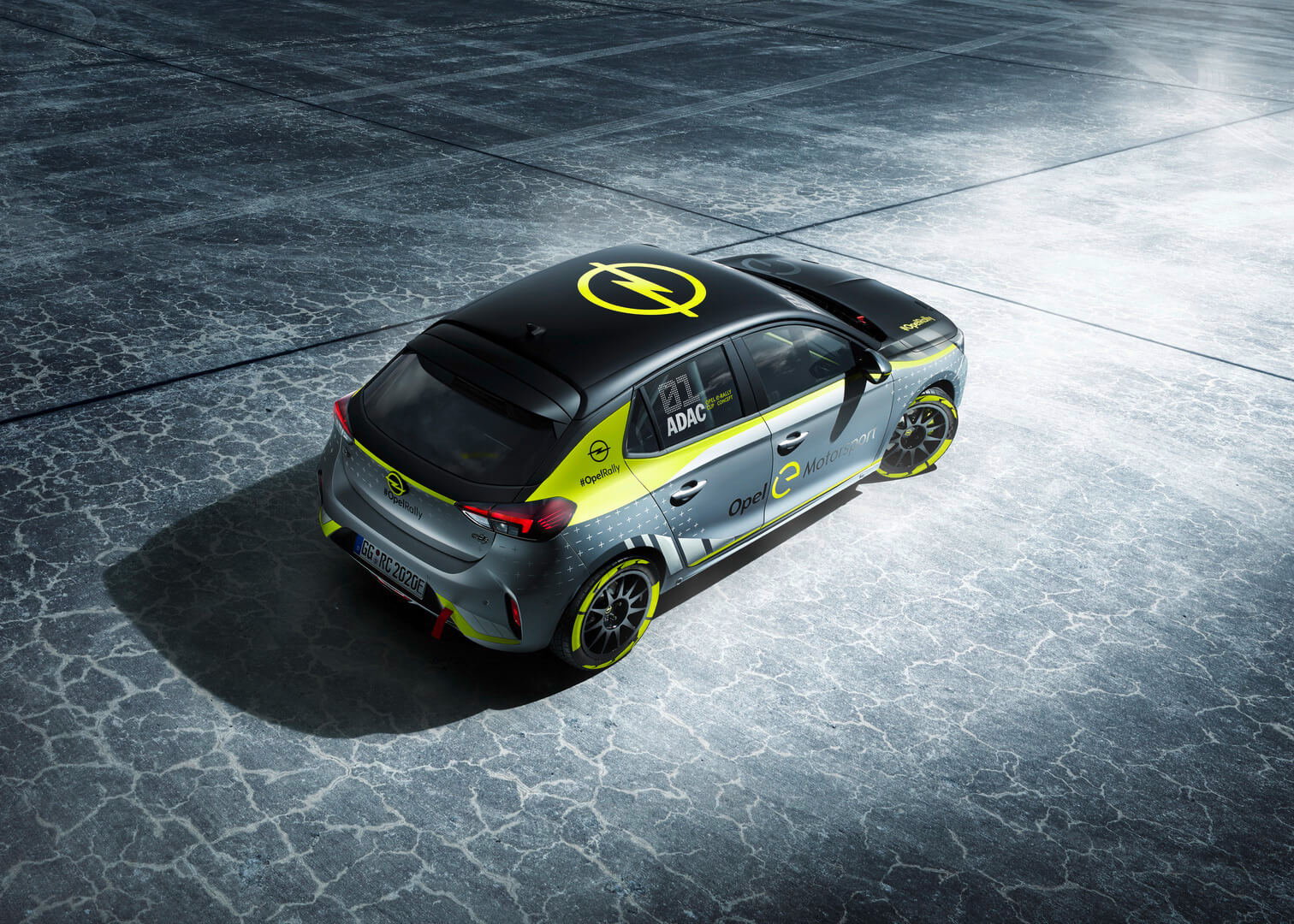 Раллийный электромобиль Opel Corsa-e Раллийный электромобиль Opel Corsa-e