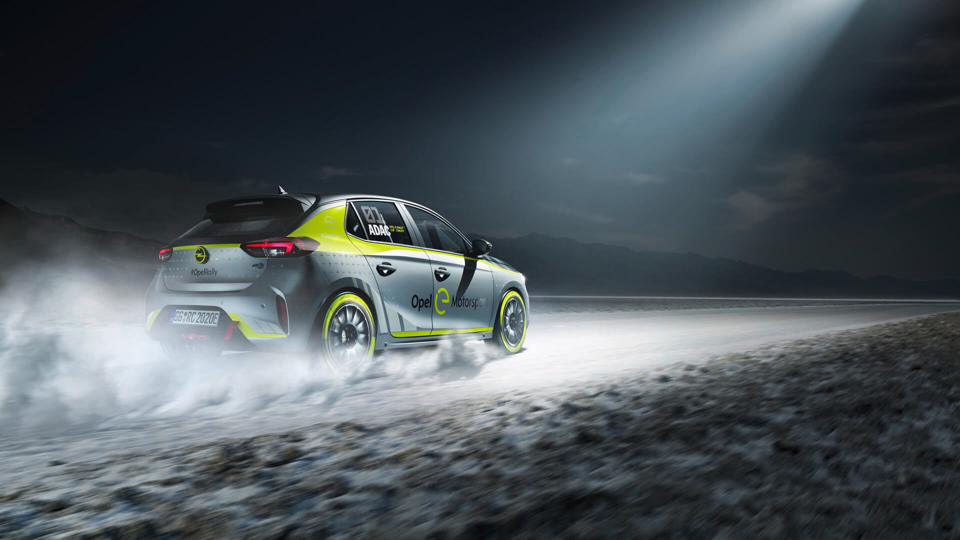 Электрический раллийный автомобиль на базе Opel Corsa-e Электрический раллийный автомобиль на базе Opel Corsa-e