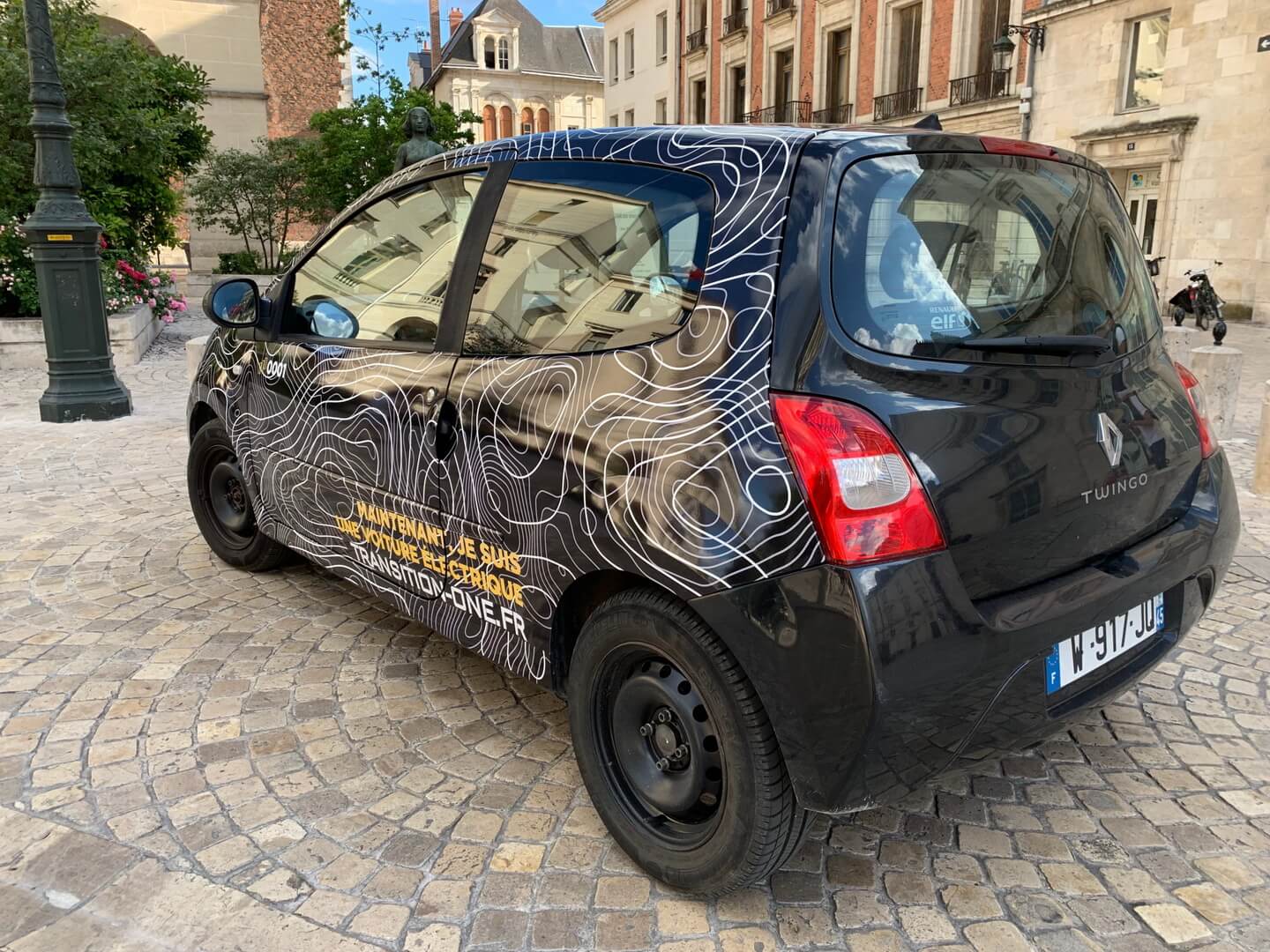 Переоборудованный в электромобиль Renault Twingo Переоборудованный в электромобиль Renault Twingo