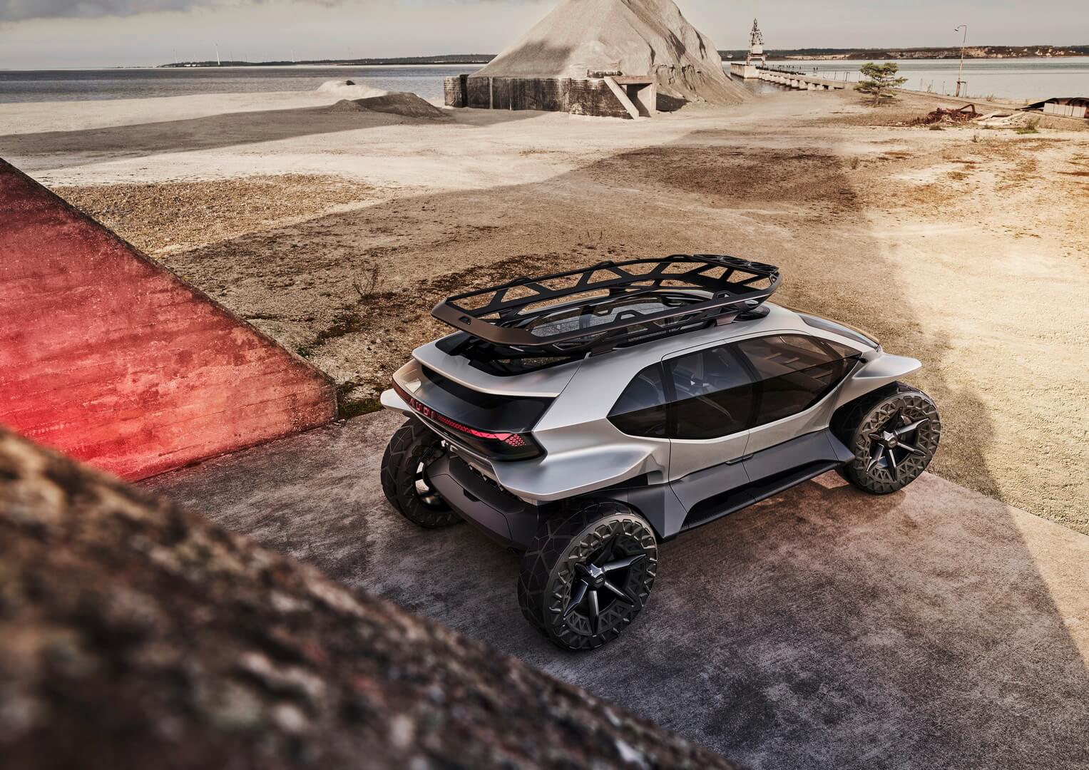 Концепт Audi AI:TRAIL quattro - новый электрический внедорожник от Audi Концепт Audi AI:TRAIL quattro - новый электрический внедорожник от Audi