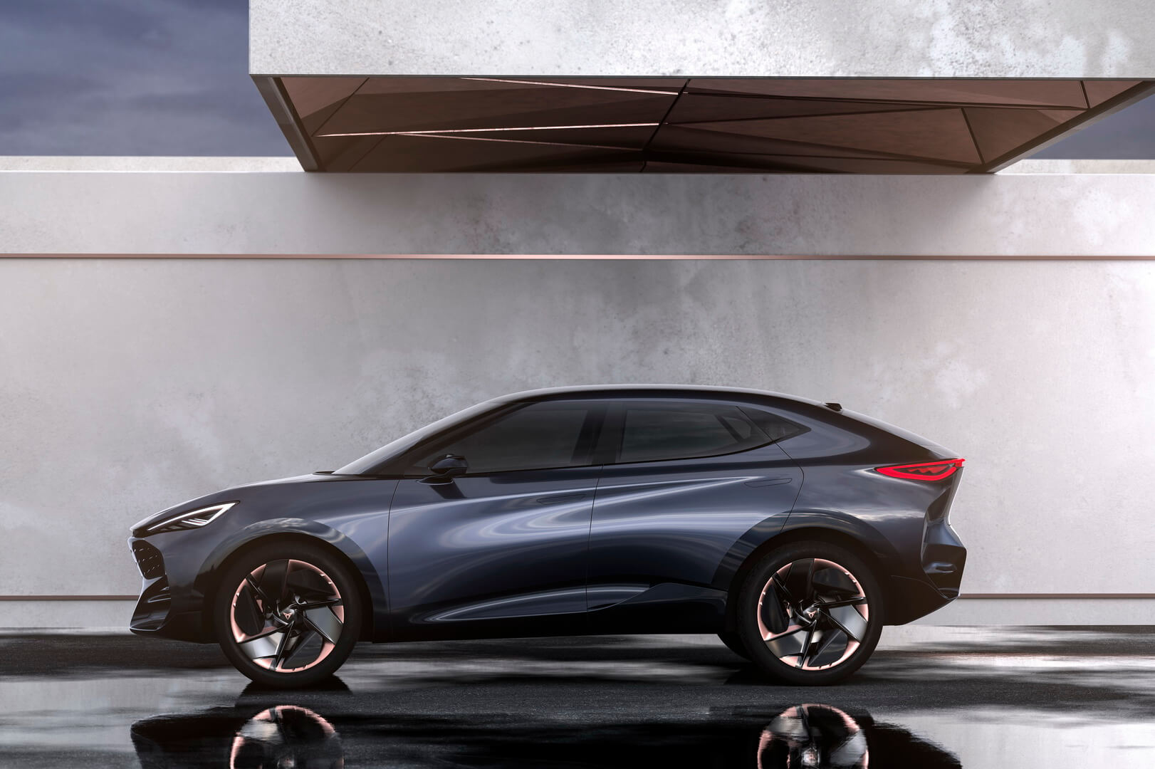 Четырехдверный концепт кроссовера-купе CUPRA Tavascan Четырехдверный концепт кроссовера-купе CUPRA Tavascan