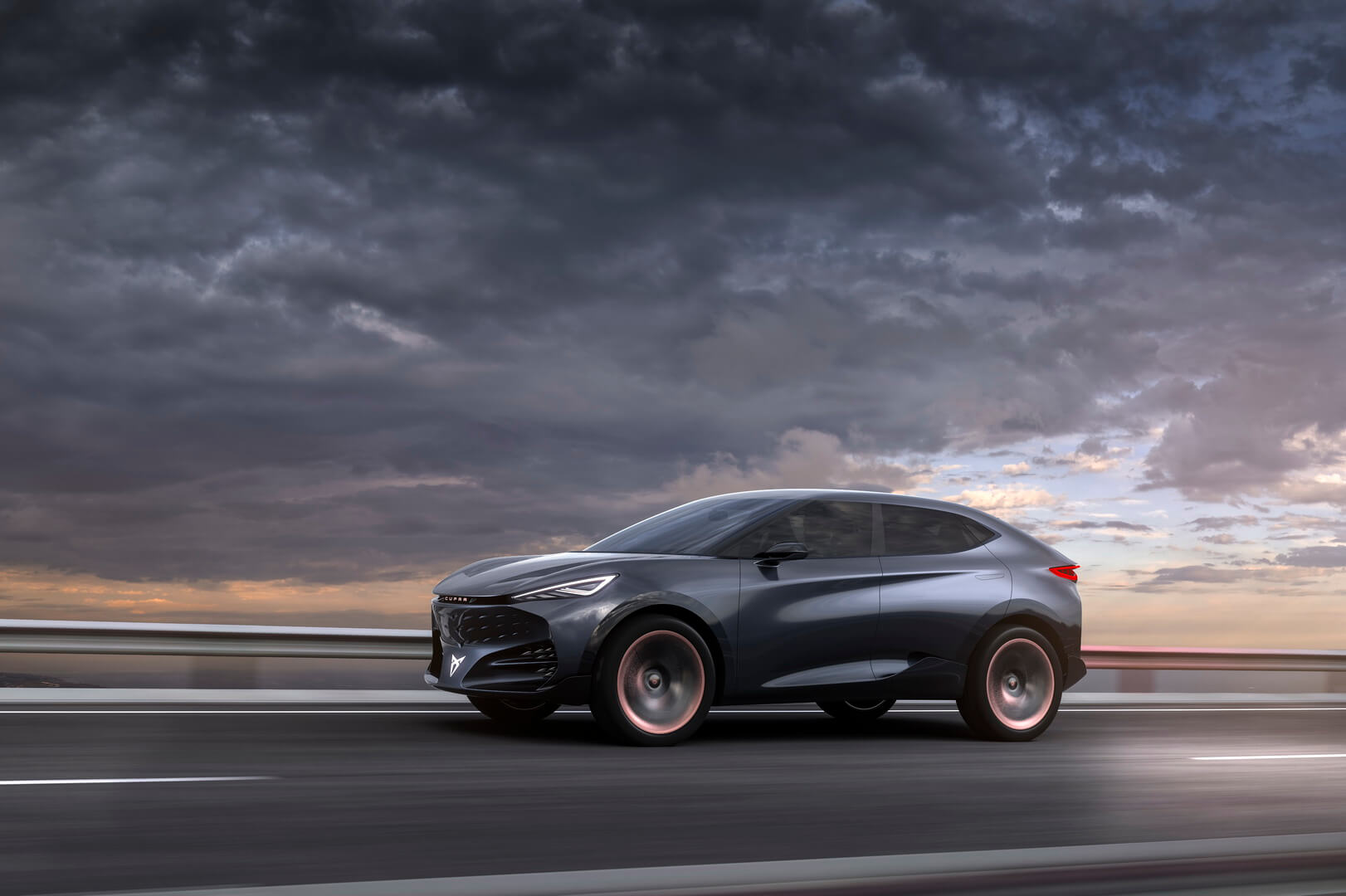 Концепция электрического внедорожника CUPRA Tavascan Концепция электрического внедорожника CUPRA Tavascan