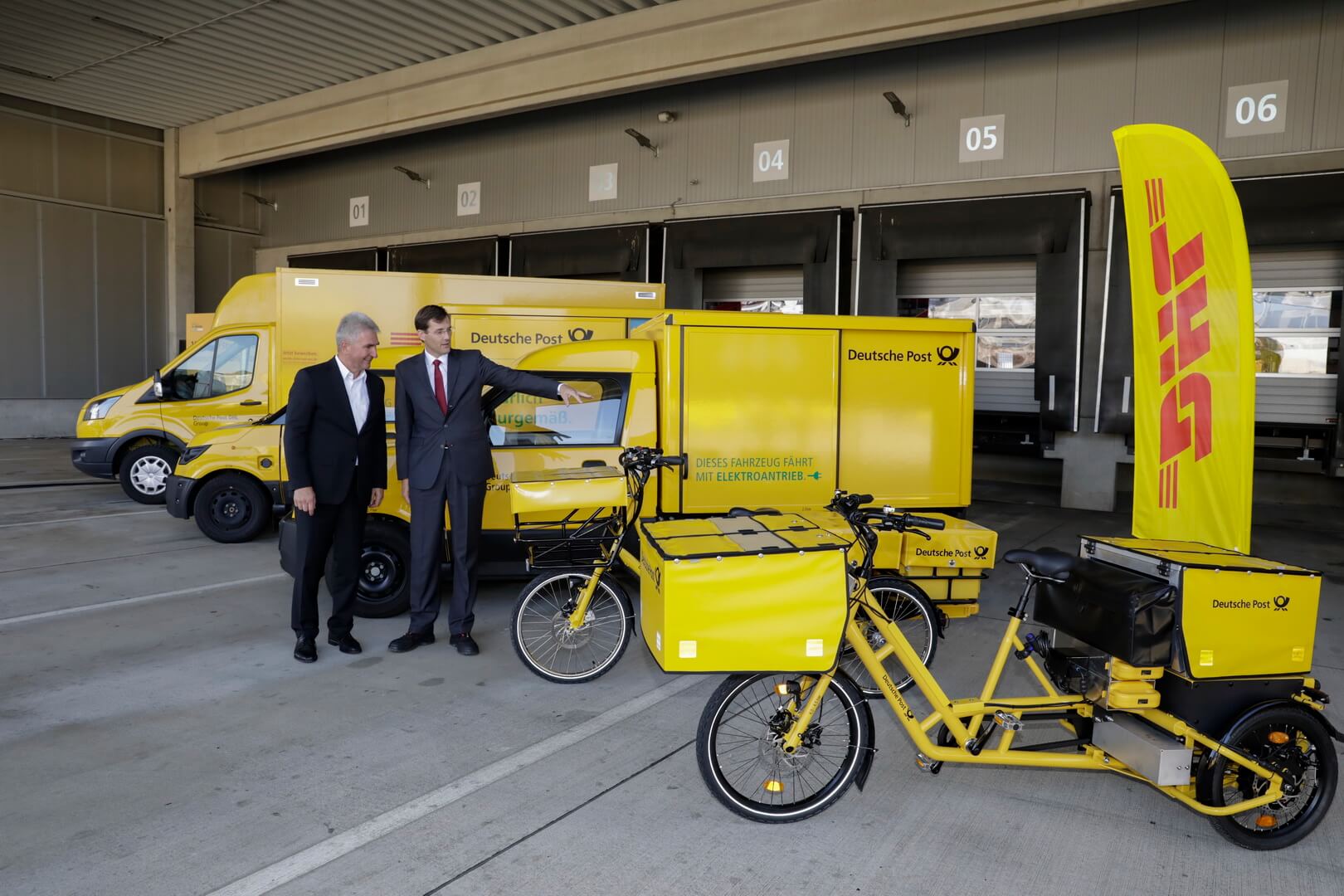Электрифицированный транспорт DHL Электрифицированный транспорт DHL