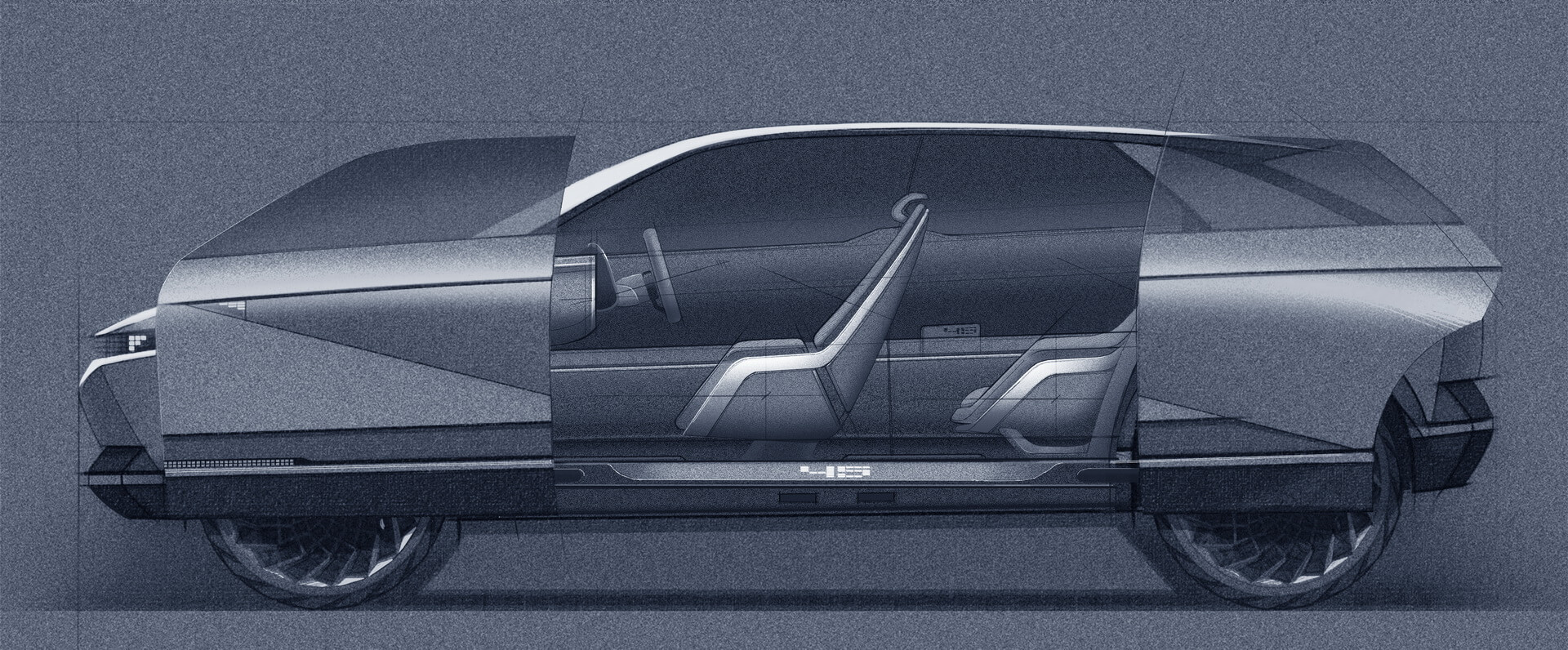 Концепт Hyundai «45» EV Концепт Hyundai «45» EV
