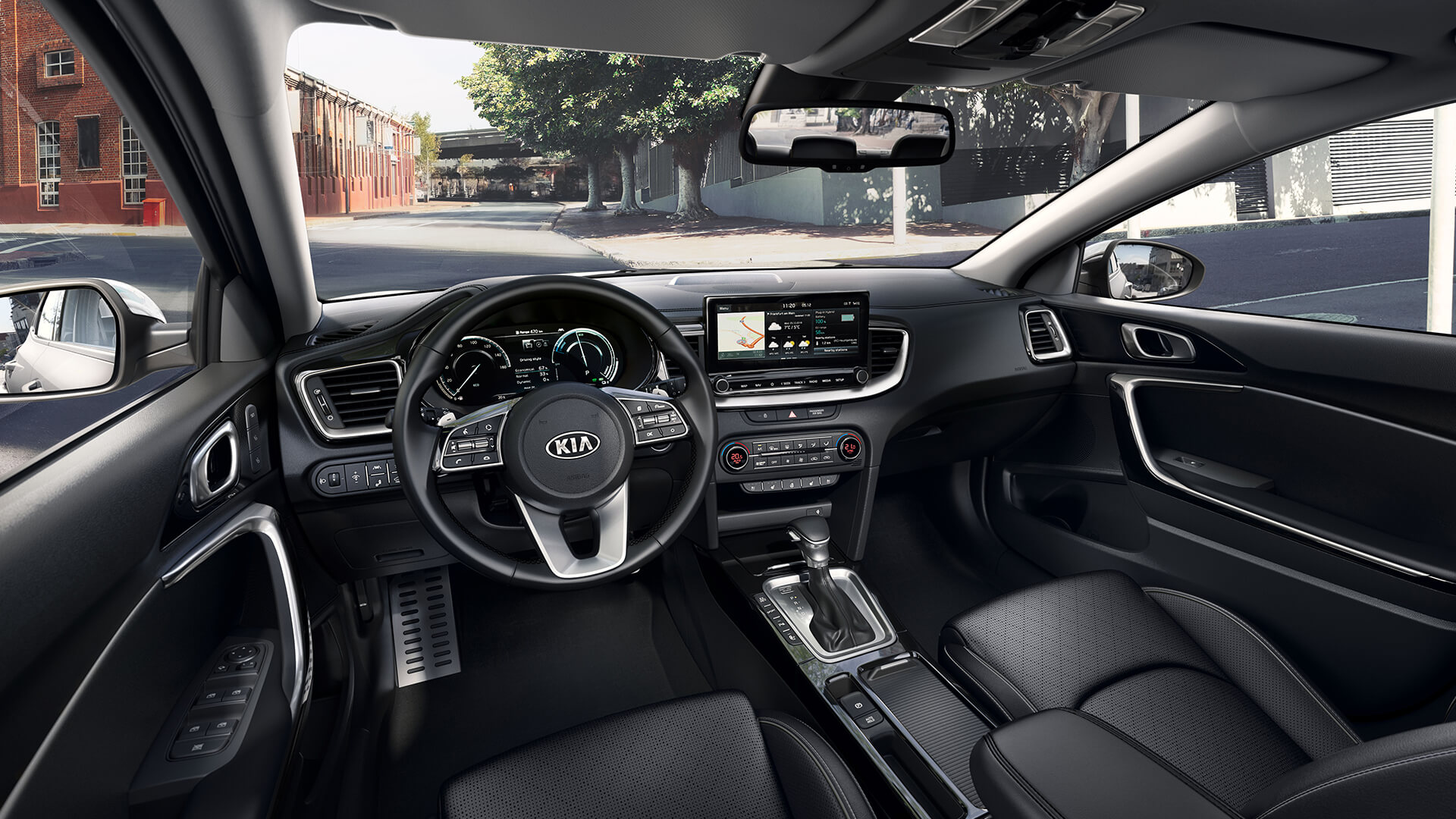 Интерьер салона Kia XCeed PHEV Интерьер салона Kia XCeed PHEV