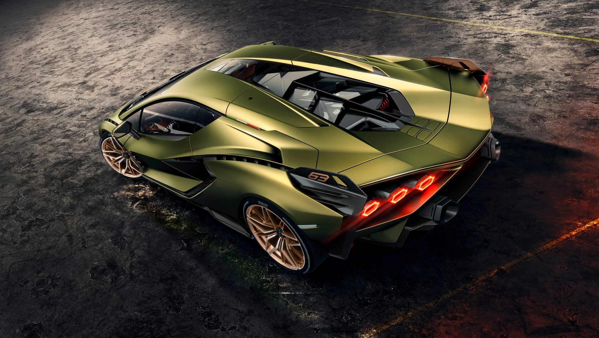 Sián — самый мощный гибридный суперкар Lamborghini мощностью 819 л.с. использующий суперконденсаторы Sián — самый мощный гибридный суперкар Lamborghini мощностью 819 л.с. использующий суперконденсаторы