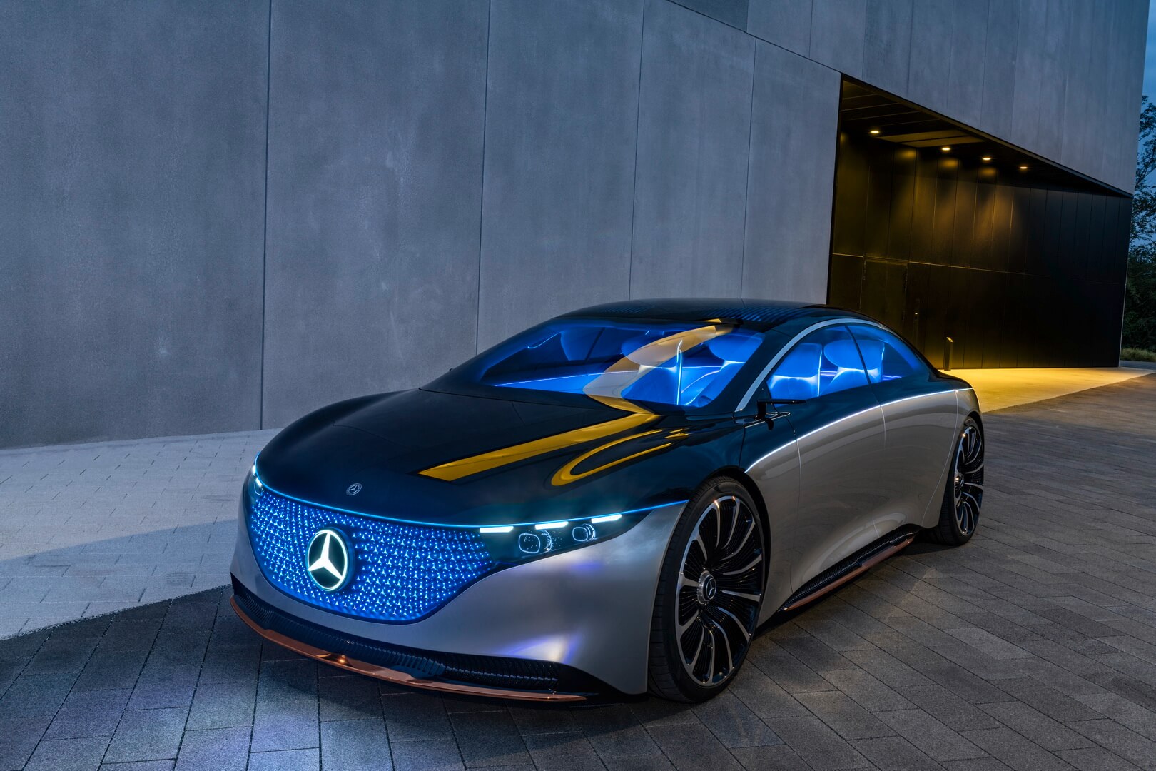Концепт седана Mercedes-Benz VISION EQS Концепт седана Mercedes-Benz VISION EQS
