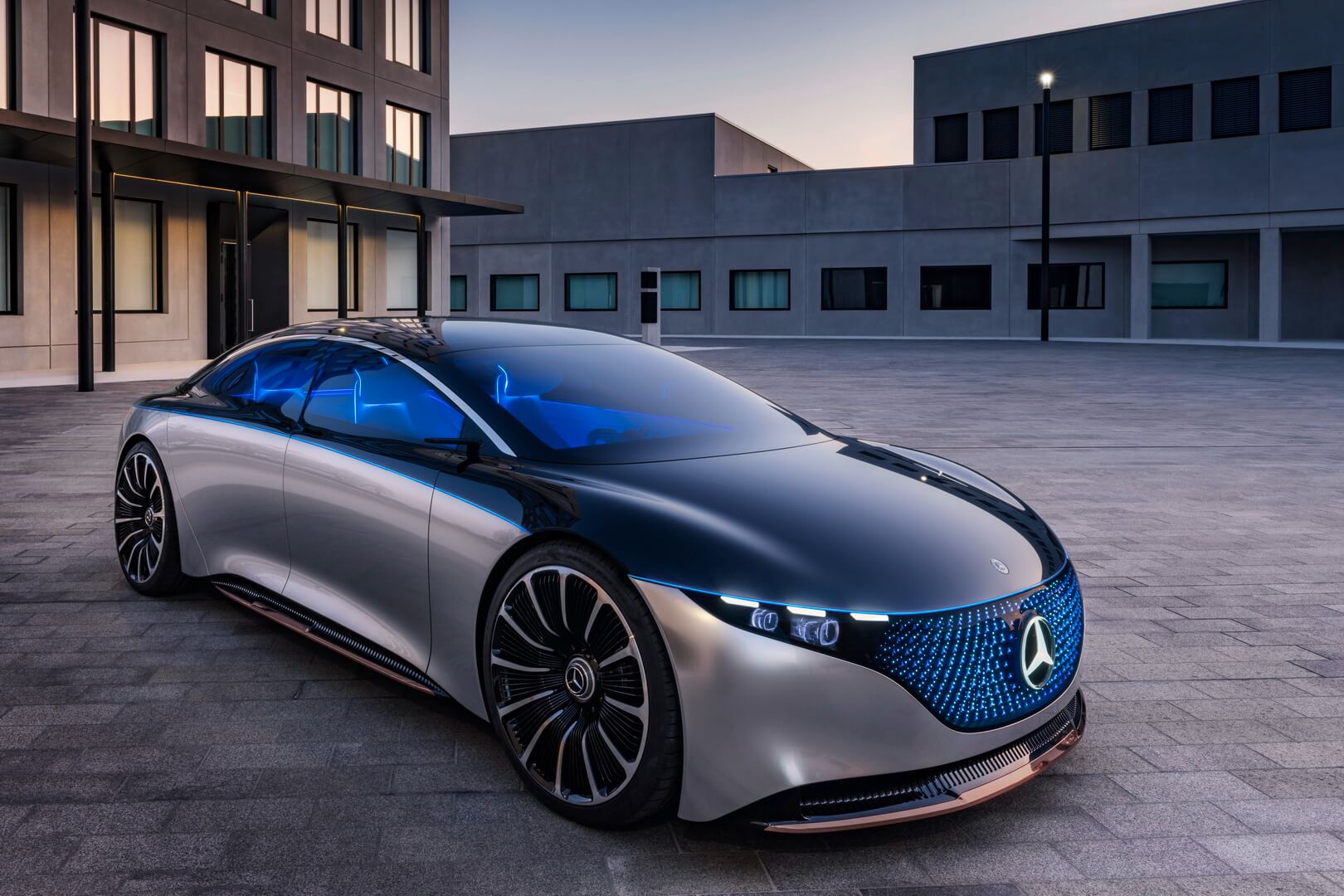 Концепт электрического седана Mercedes-Benz VISION EQS Концепт электрического седана Mercedes-Benz VISION EQS
