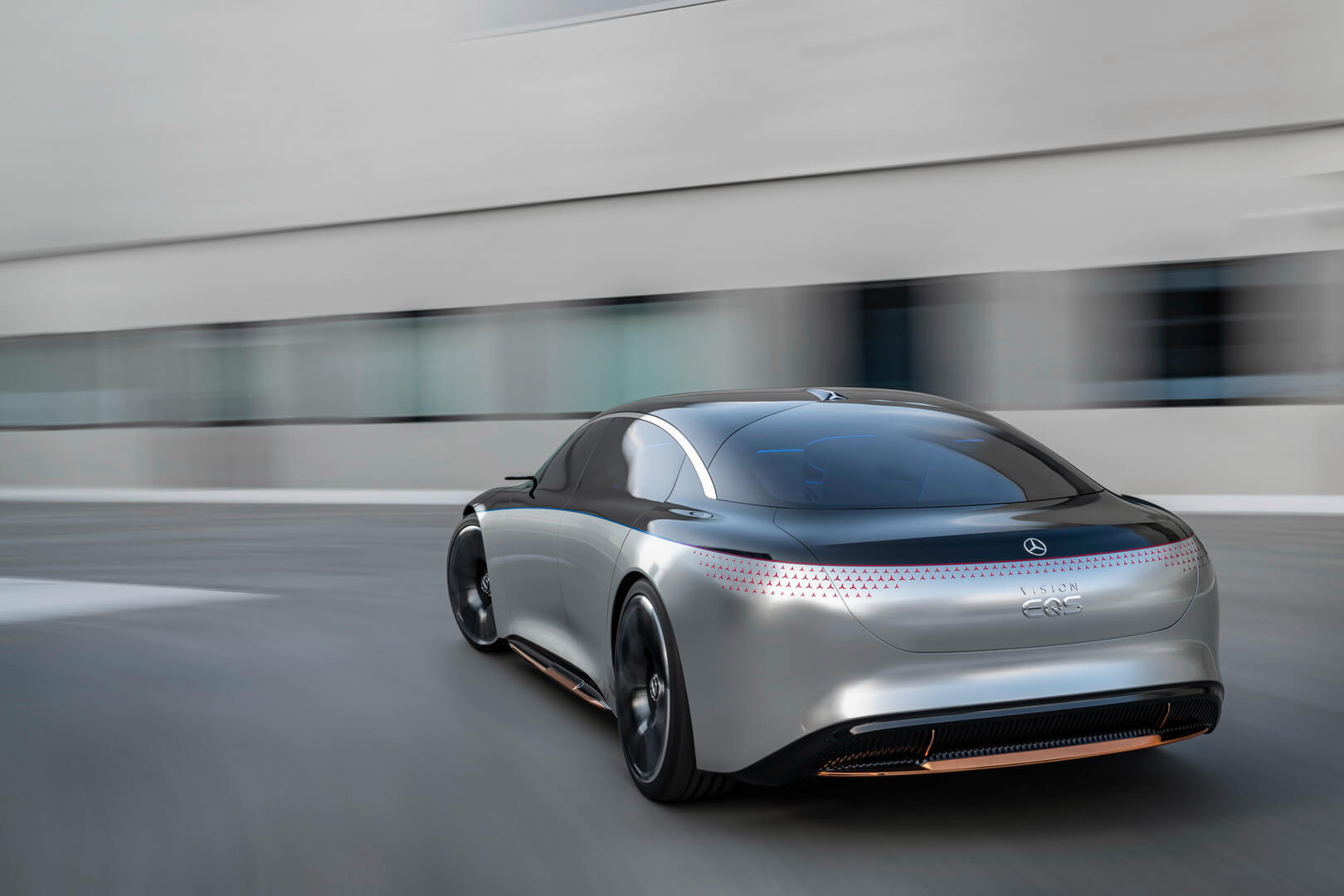 Mercedes-Benz VISION EQS: концепт электрического седана с запасом хода 700 км Mercedes-Benz VISION EQS: концепт электрического седана с запасом хода 700 км