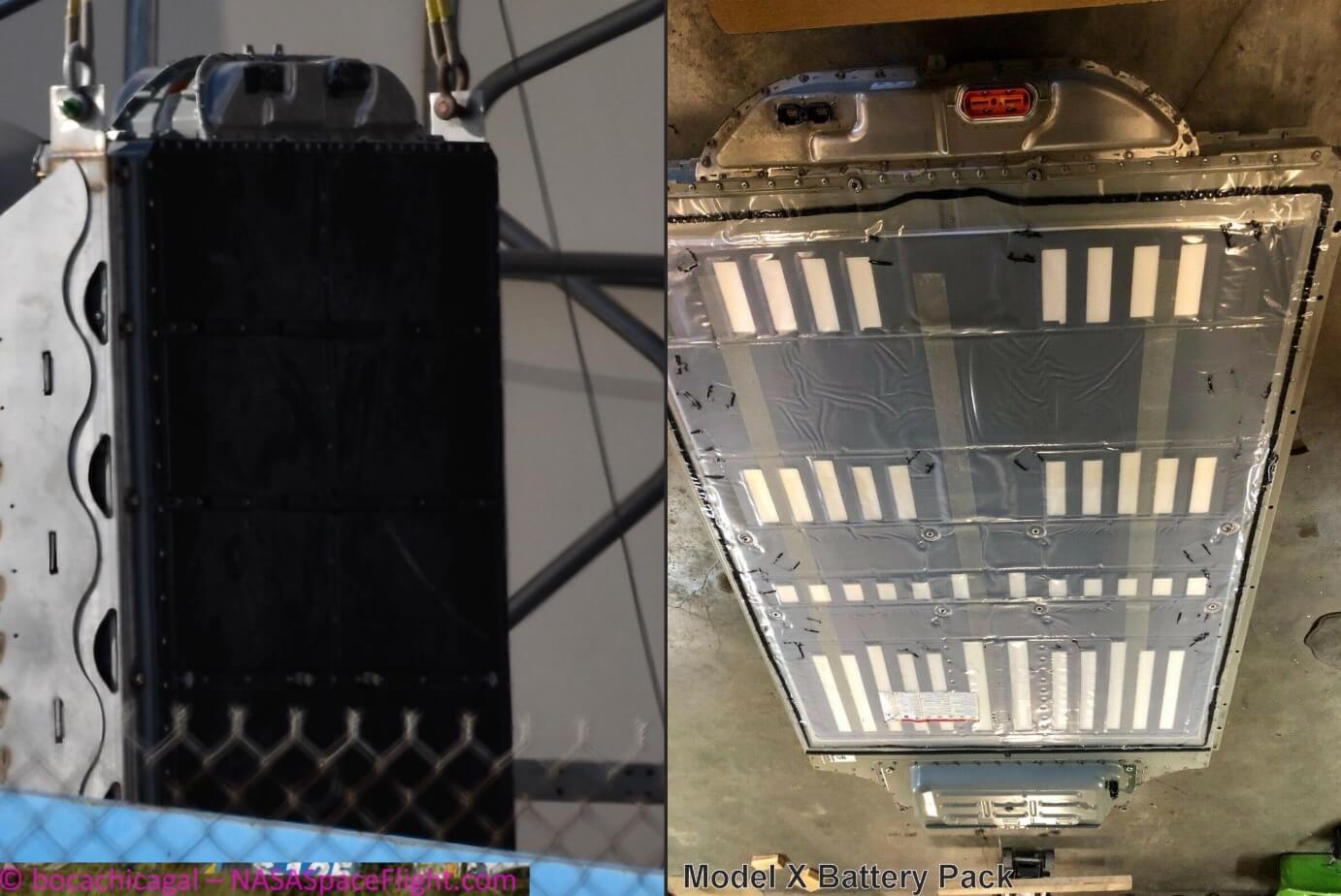 Звездолет SpaceX будет использовать аккумуляторы от электромобилей Tesla Звездолет SpaceX будет использовать аккумуляторы от электромобилей Tesla