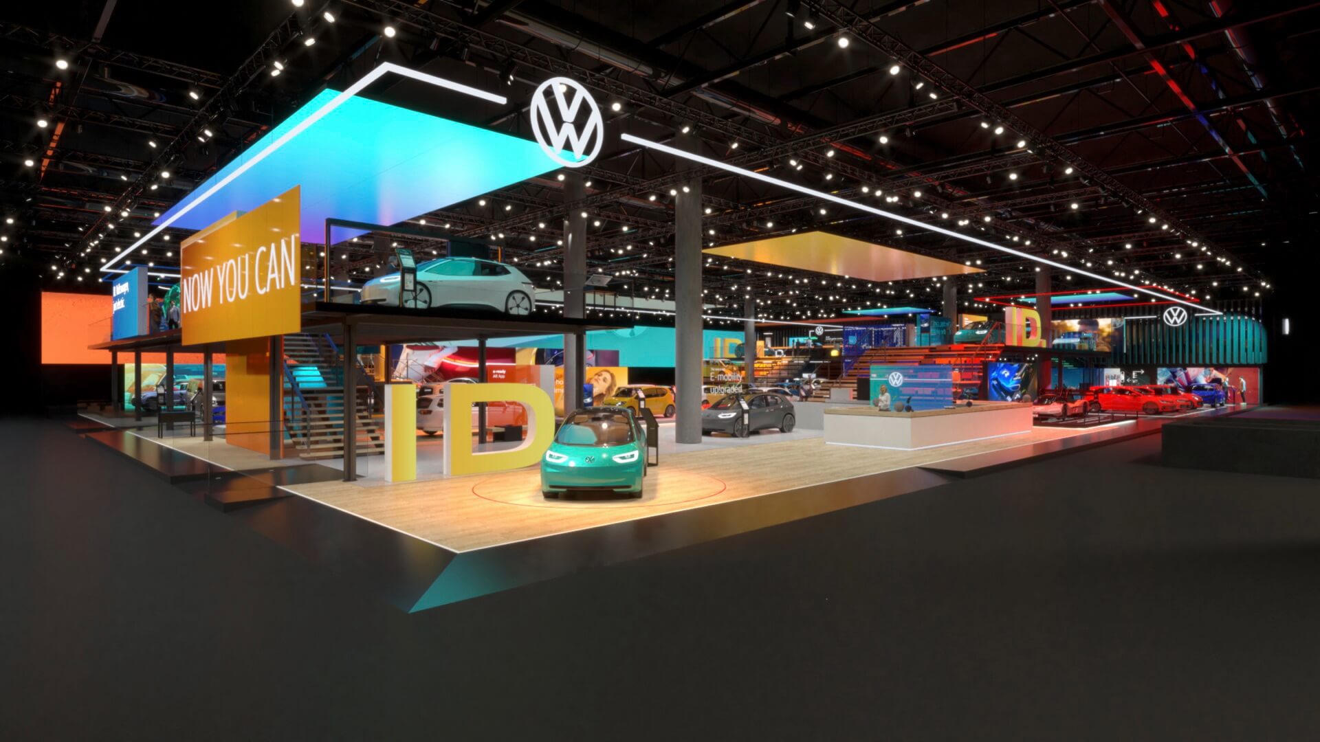 Volkswagen представил новый фирменный дизайн и логотип на автосалоне во Франкфурте 2019 Volkswagen представил новый фирменный дизайн и логотип на автосалоне во Франкфурте 2019