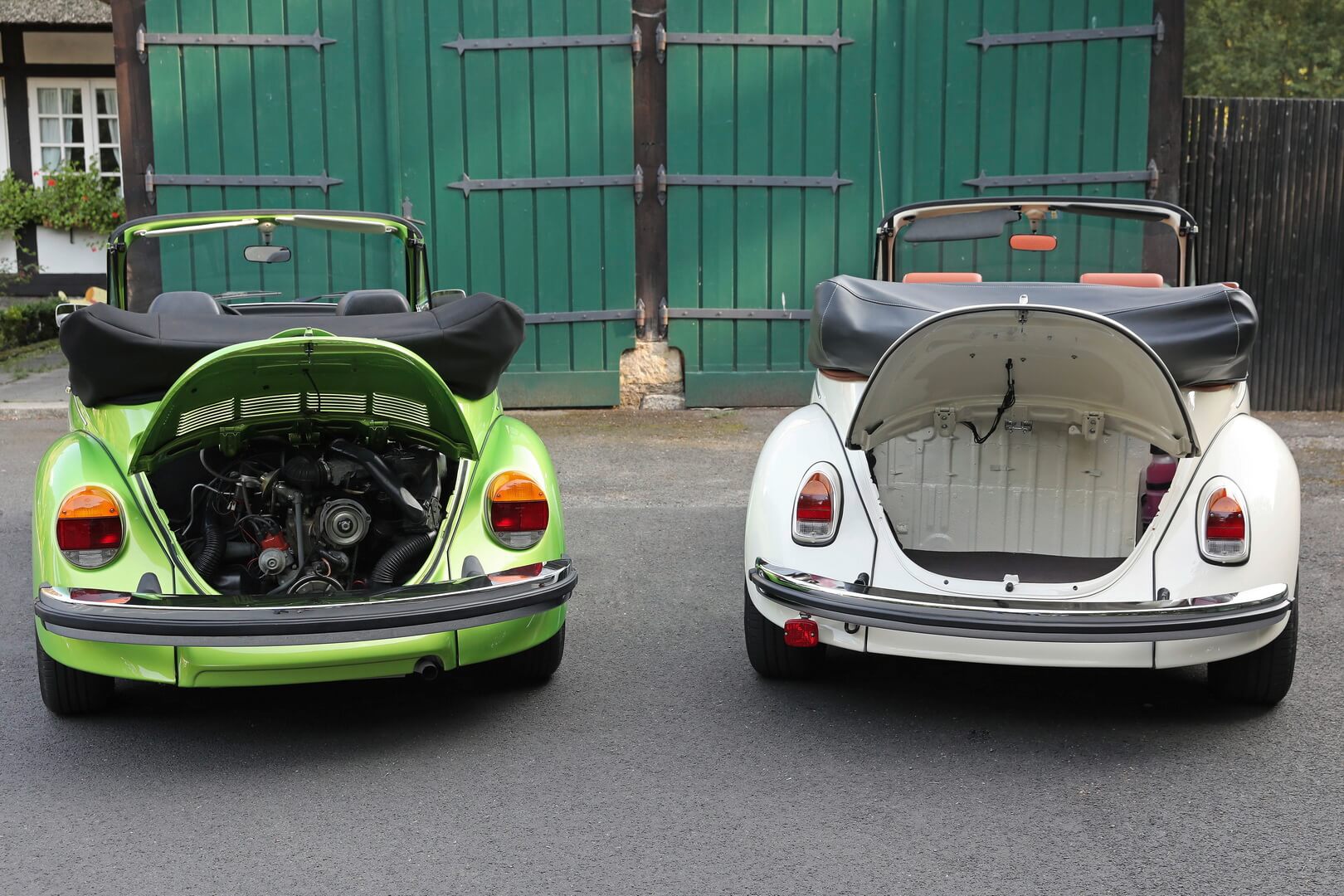 Задний багажник бензинового и электрического Volkswagen Beetle Задний багажник бензинового и электрического Volkswagen Beetle