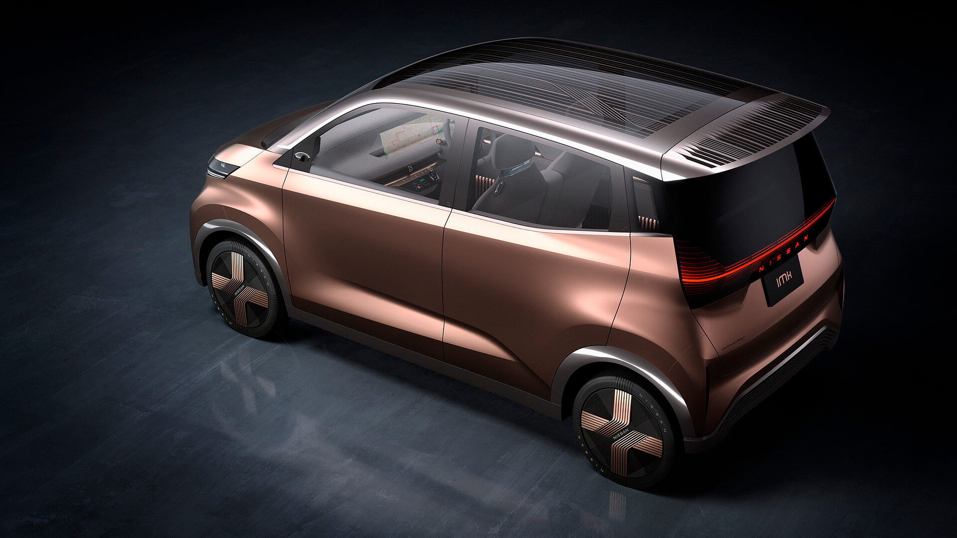 Концепт электромобиля Nissan IMk Концепт электромобиля Nissan IMk