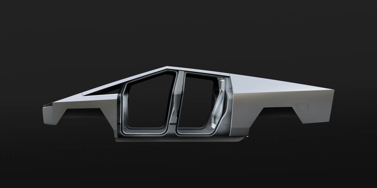 Экзоскелет Tesla Cybertruck